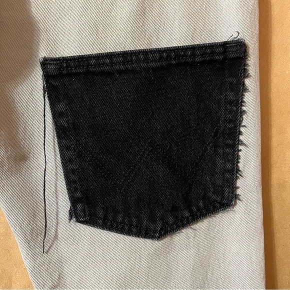 Levi's | Custom Harley Davidson Patch Vintage 550 Jeans Straight Leg Y2K Size 30 - Picture 15 of 16